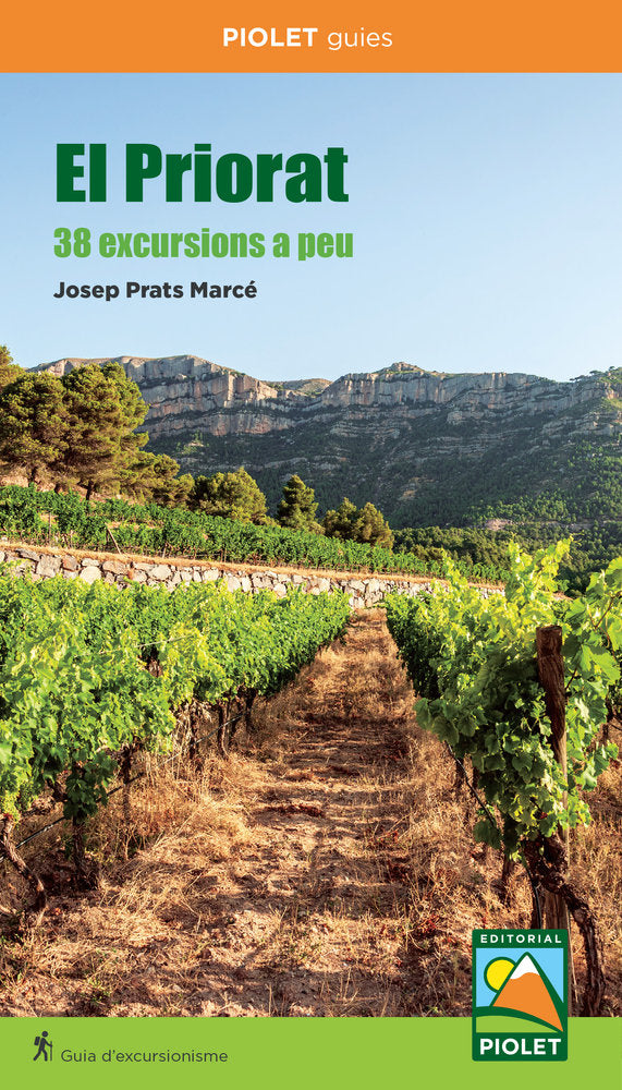 El Priorat. 38 excursions a peu, de Prats Marcé, Josep | portada del libro