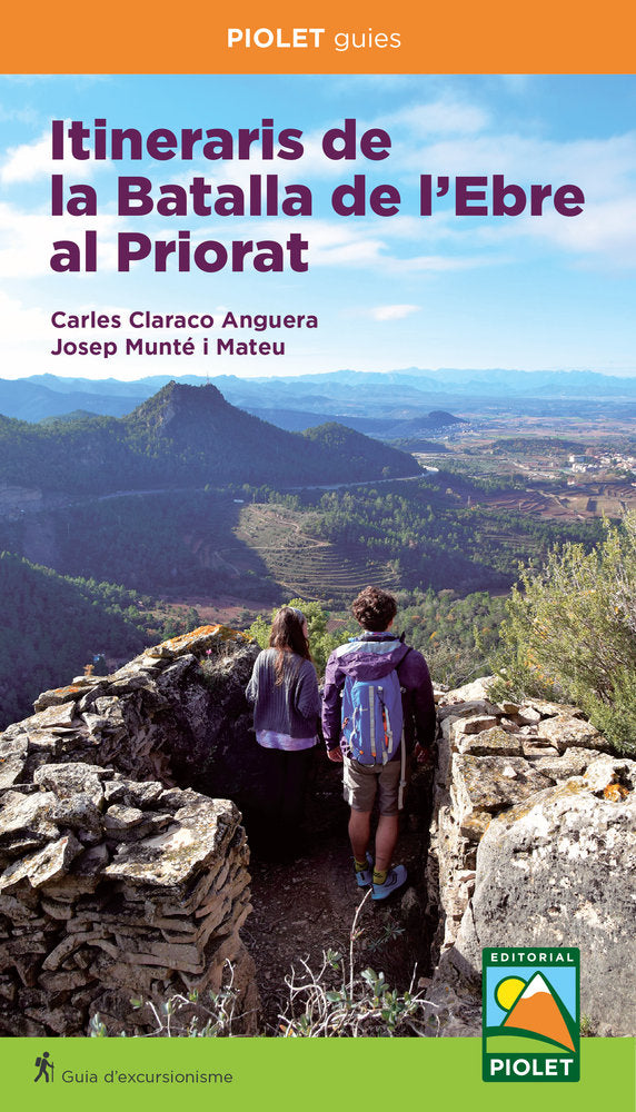 Itineraris de la Batalla de l'Ebre al Priorat, de Claraco Anguera, Carles | portada del libro