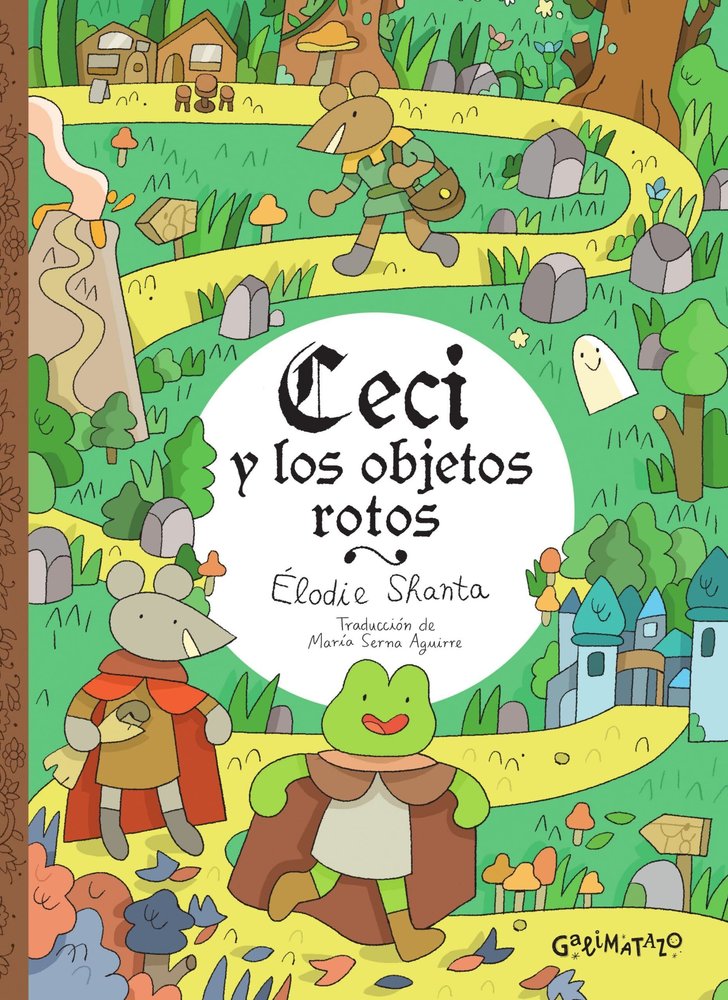 CECI Y LOS OBJETOS ROTOS, de SHANTA, ELODIE | portada del libro