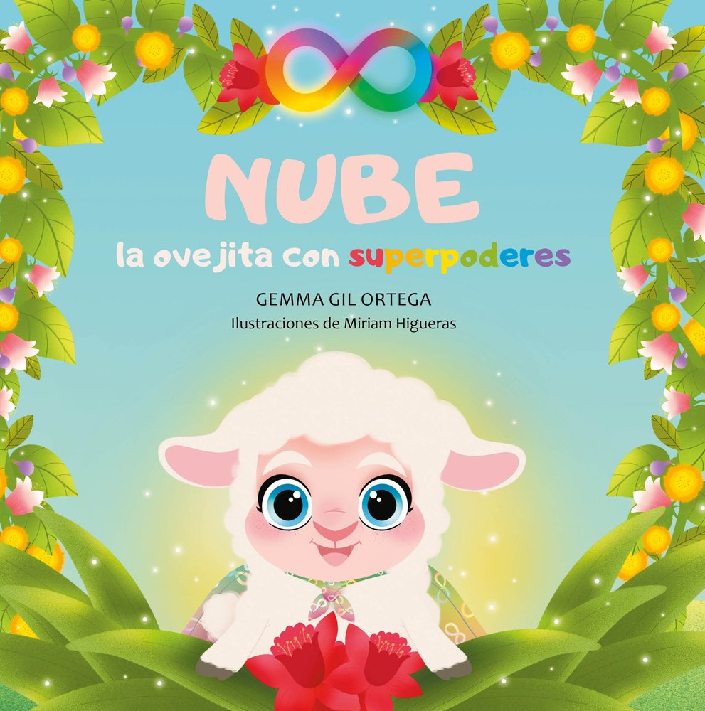 NUBE, LA OVEJITA CON SUPERPODERES, de GIL ORTEGA, GEMMA | portada del libro