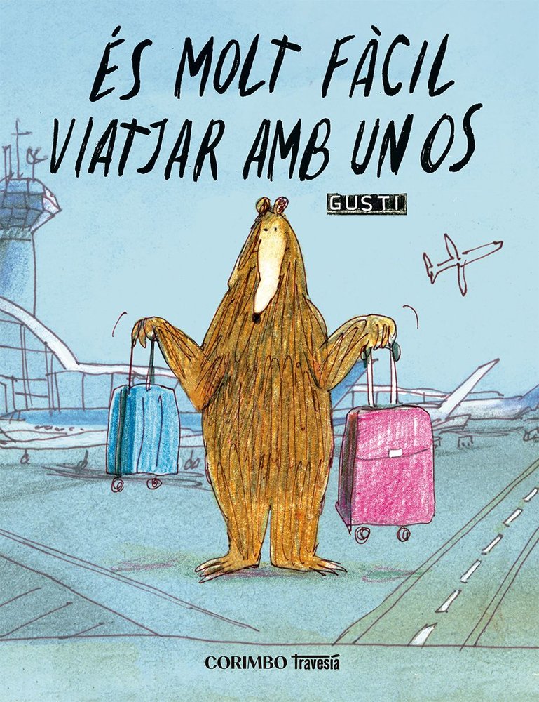 ES MOLT FACIL VIATJAR AMB UN OS, de GUSTI | portada del libro