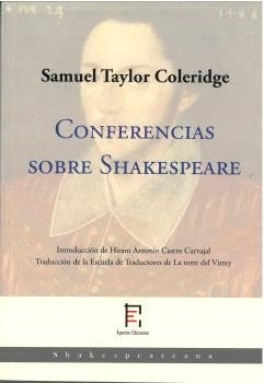 CONFERENCIAS SOBRE SHAKESPEARE, de COLERIDGE | portada del libro