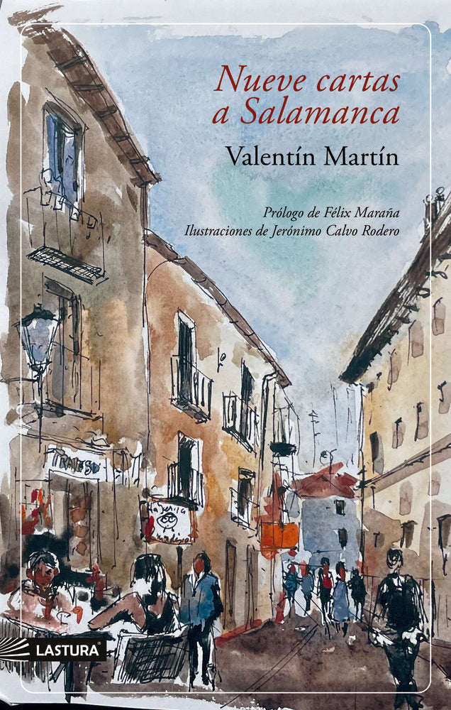 Nueve cartas a Salamanca, de Martín, Valentín | portada del libro