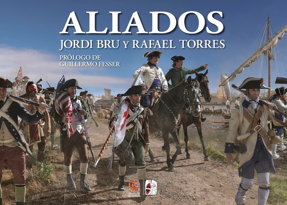 ALIADOS. ESPAÑA EN LA GUERRA DE INDEPENDENCIA DE LOS ESTADOS UNIDOS | portada del libro