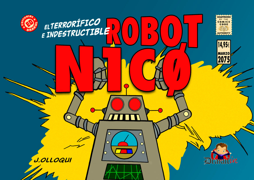 Robot N1C0, de Olloqui, J. | portada del libro