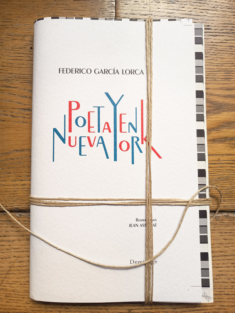 POETA EN NUEVA YORK (EDICION COSIDA), de GARCIA LORCA | portada del libro