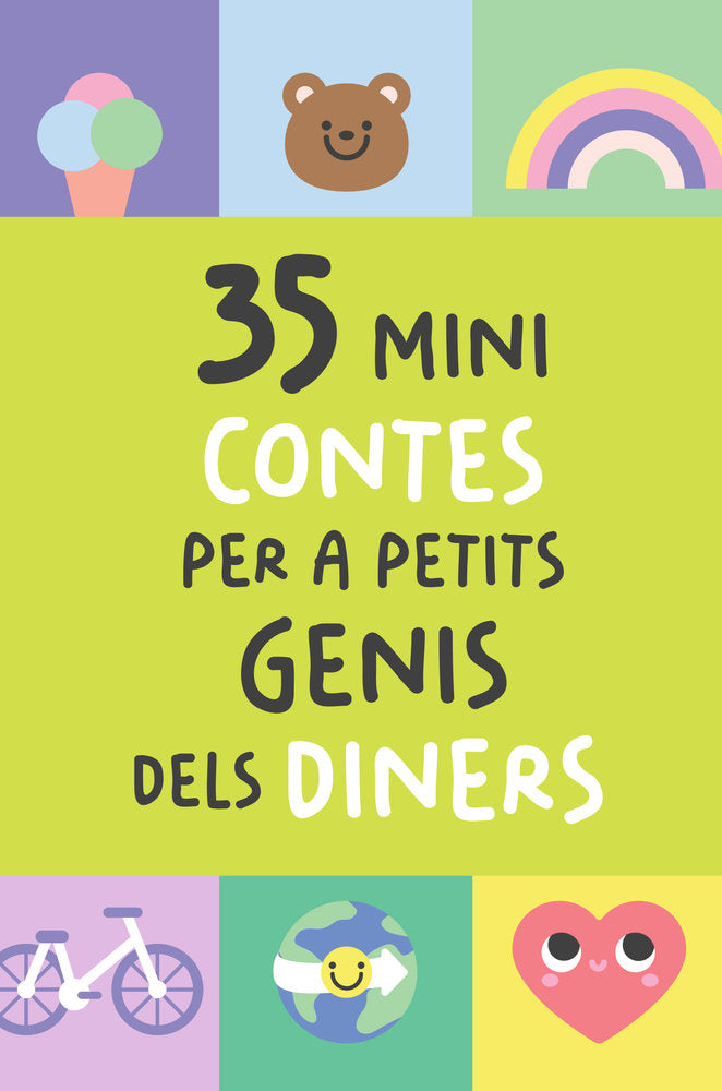 35 MINI CONTES PER A PETITS GENIS DELS DINERS, de BANKIDU | portada del libro