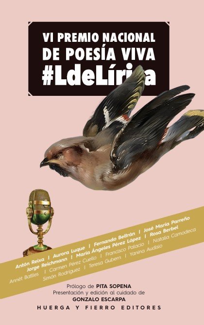 VI PREMIO NACIONAL DE POESIA VIVA  LDELIRICA | portada del libro