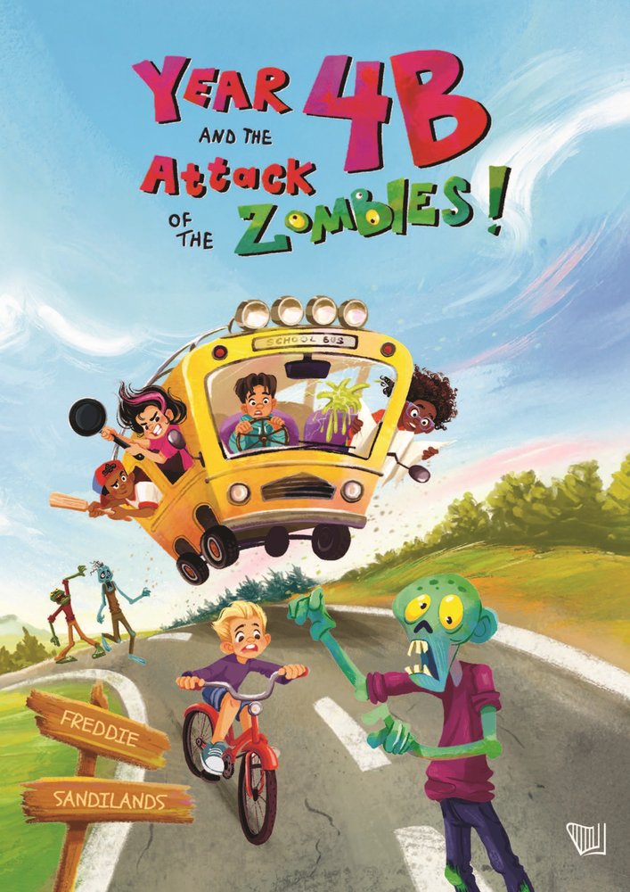 Year 4B and the Attack of the Zombies, de Sandilands, Freddie | portada del libro