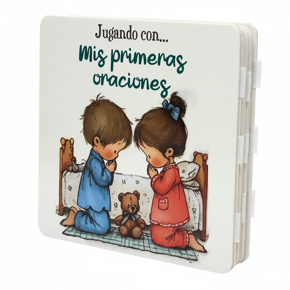 JUGANDO CON... MIS PRIMERAS ORACIONES -CARTON | portada del libro