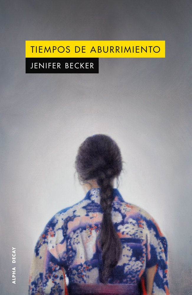 TIEMPOS DE ABURRIMIENTO, de BECKER | portada del libro