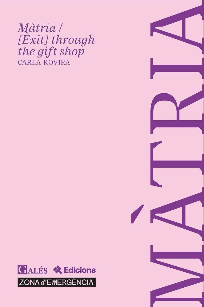 MATRIA, de ROVIRA, CARLA | portada del libro