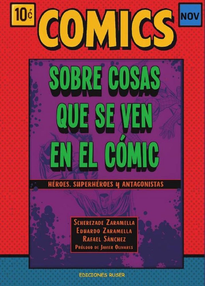 Sobre cosas que se ven en el cómic, de Sánchez, Rafael | portada del libro