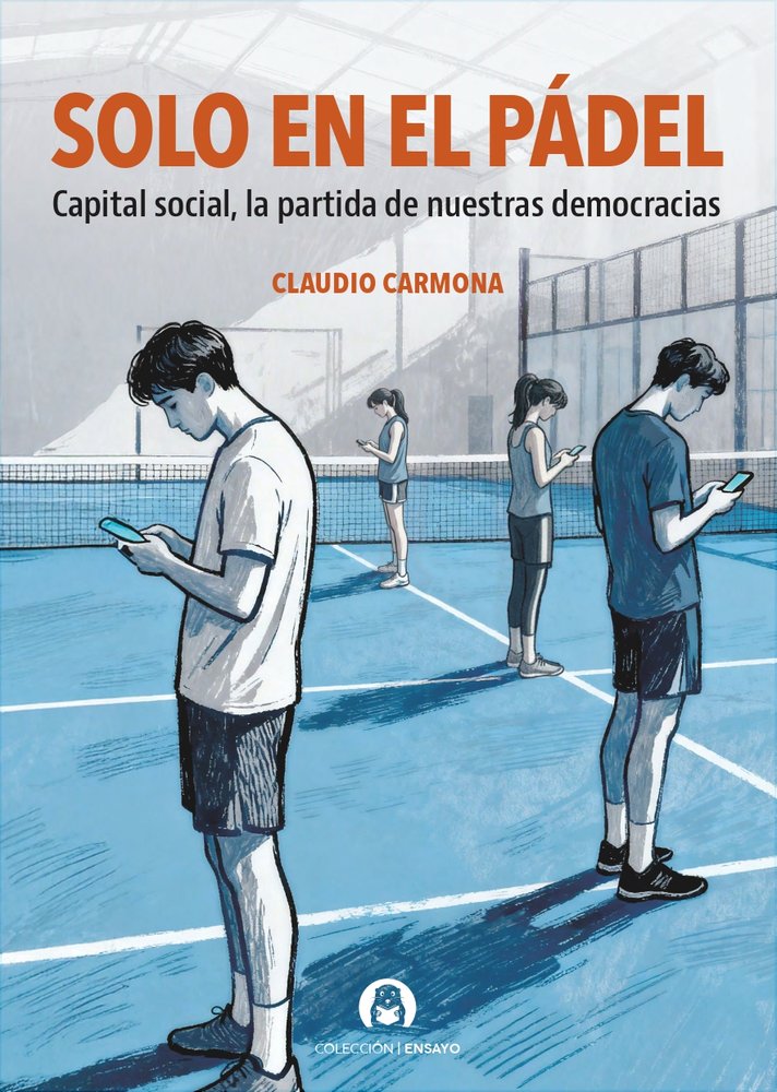 SOLO EN EL PÁDEL, de CARMONA VARGAS, CLAUDIO | portada del libro