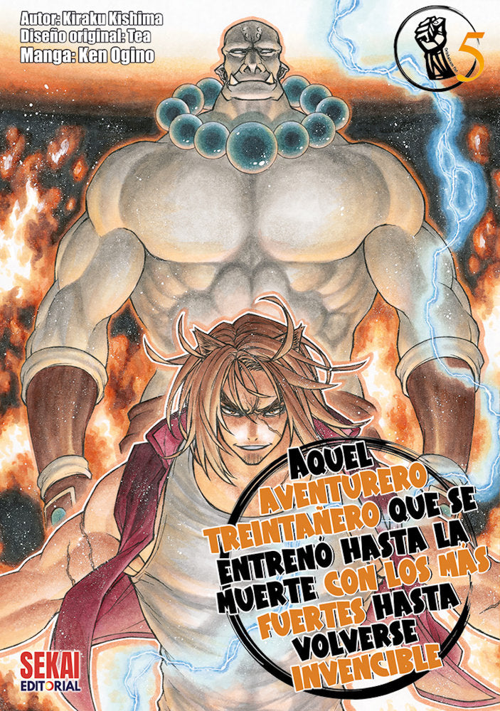 AQUEL AVENTURERO TREINTAÑERO QUE SE ENTRENO HASTA LA 5, de Mishima, Kurone | portada del libro