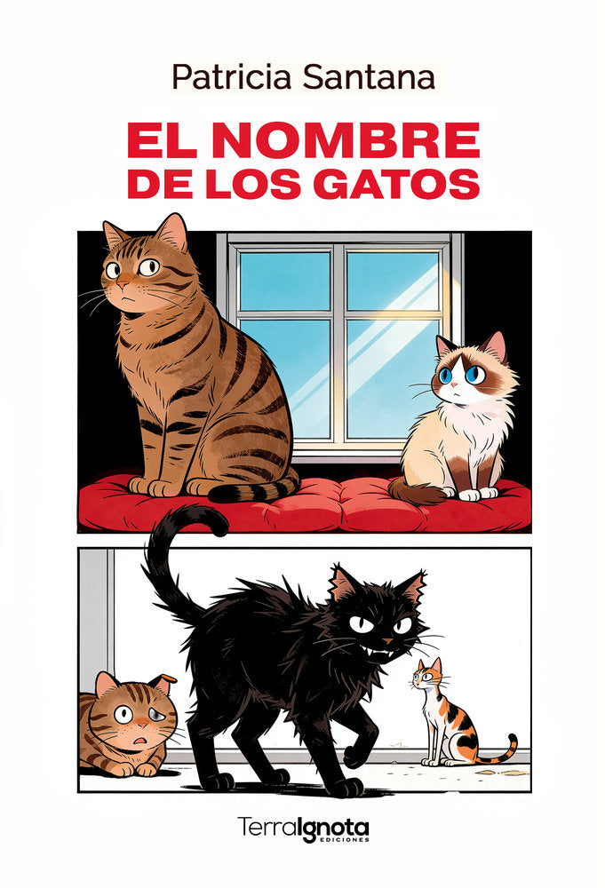 El nombre de los gatos, de Santana, Patricia | portada del libro