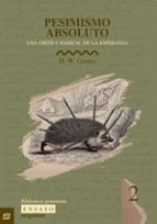PESIMISMO ABSOLUTO, de H. G. GAMEZ | portada del libro