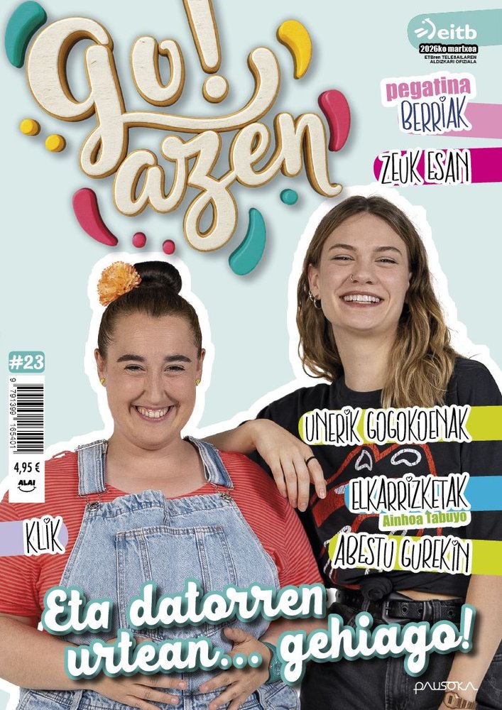 GO!AZEN ALDIZKARIA 23 | portada del libro
