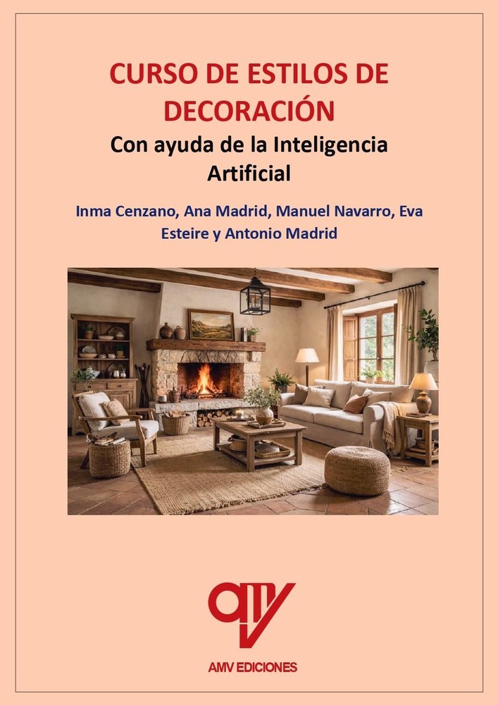 CURSO DE ESTILOS DE DECORACION, de MADRID VICENTE | portada del libro