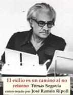 EL EXILIO ES UN CAMINO AL NO RETORNO, de José Ramón Ripoll | portada del libro