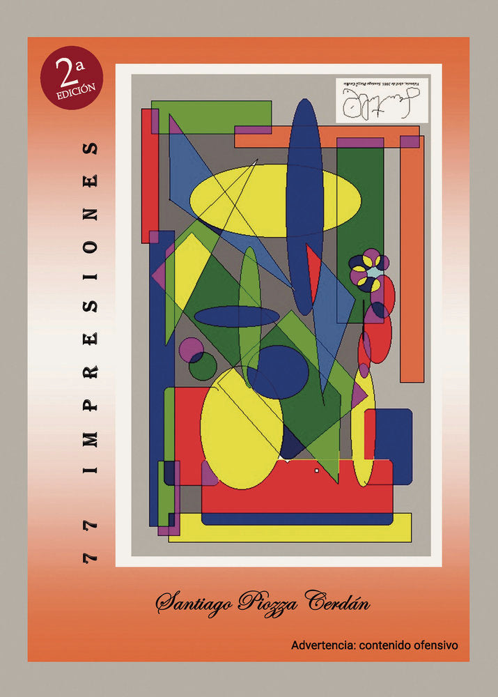 77 impresiones, de Piozza Cerdán, Santiago | portada del libro