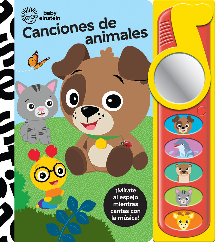 CANCIONES DE ANIMALES BABY EINSTEIN, de VV.AA. | portada del libro
