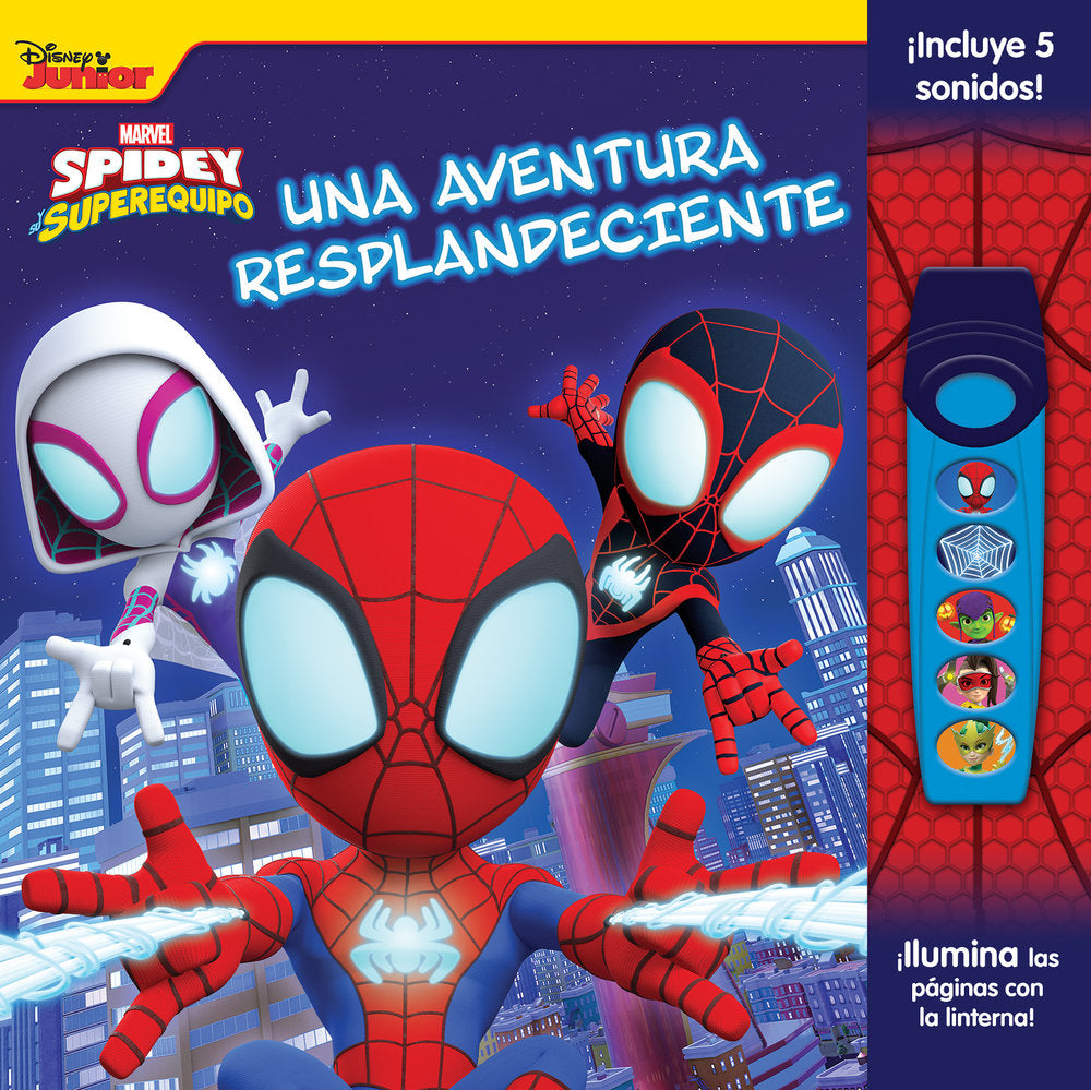 UNA AVENTURA RESPLANDECIENTE MARVEL SPIDEY, de VV.AA. | portada del libro