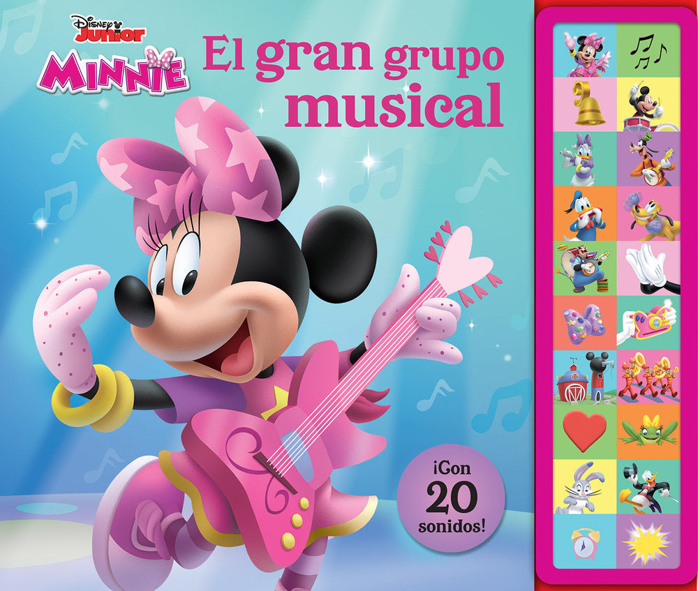 EL GRAN GRUPO MUSICAL MINNIE MOUSE, de VV.AA. | portada del libro