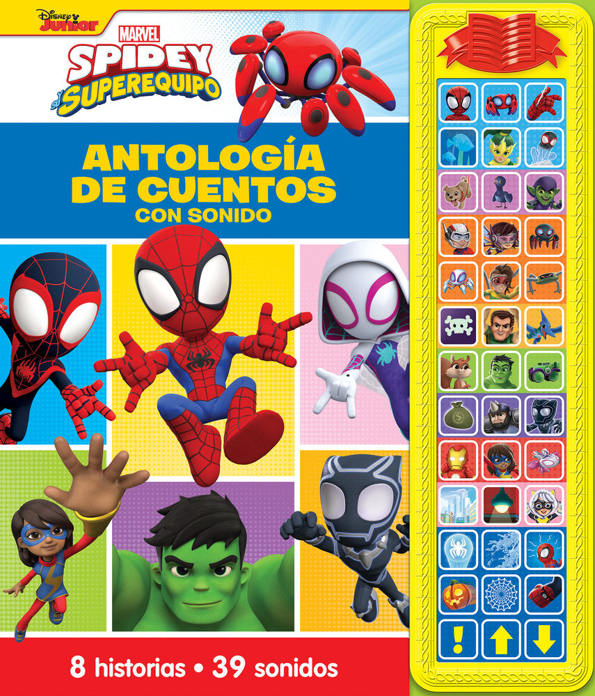 ANTOLOGIA DE CUENTOS CON SONIDO SPIDEY Y SU SUPEREQUIPO, de VV.AA. | portada del libro