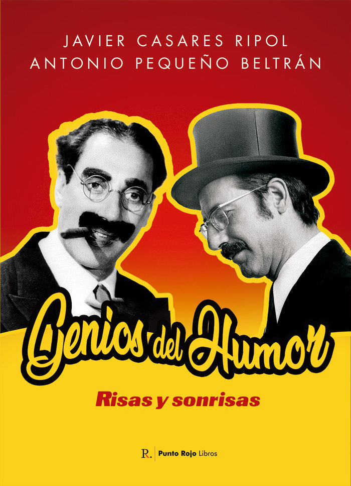 Genios del humor. Risas y sonrisas., de Casares Ripol, Javier | portada del libro