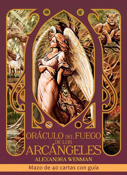 ORACULO DEL FUEGO DE LOS ARCANGELES, de ALEXANDRA WENMAN | portada del libro