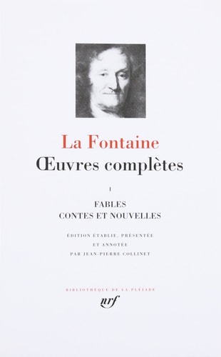 OEUVRES COMPLETES T1 FABLES CONTES ET NOUVELLES, de Jean de La Fontaine | portada del libro