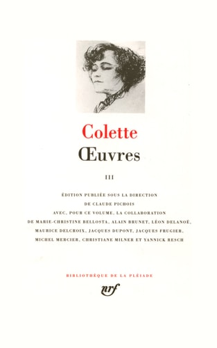 OEUVRE, VOL.3, de Sidonie Gabrielle Colette | portada del libro