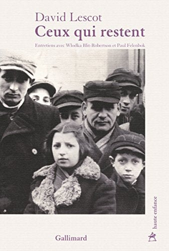 CEUX QUI RESTENT, de David Lescot | portada del libro