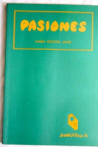 PASIONES, de JAIME | portada del libro