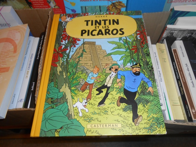 TINTIN FAC-SIMILE COULEURS -23- TINTIN ET LES PICAROS, de Hergé | portada del libro