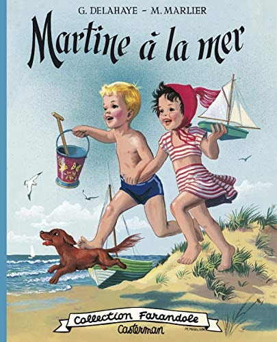 MARTINE FAC-SIMILE -MARTINE A LA MER, de Gilbert Delahaye | portada del libro