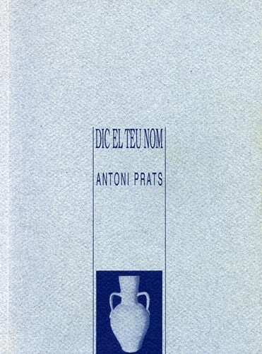 Dic el teu nom, de PRATS | portada del libro