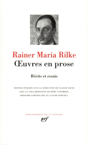 OEUVRES EN PROSE, de Rainer Maria Rilke | portada del libro