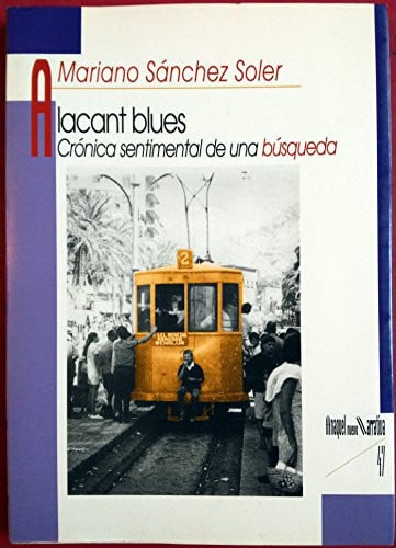 ALACANT BLUES, de SáNCHEZ SOLER | portada del libro