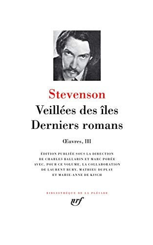 VEILLEES DES ILES DERNIERS ROMANS, de Robert Louis Stevenson | portada del libro