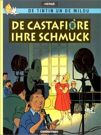 Tintin 21/ De Castafiore ihre Schmuck (Alsaciano), de Hergé | portada del libro