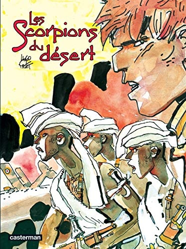 LES SCORPIONS DU DESERT T2 EDITION NOIR ET BLANC, de Hugo Pratt | portada del libro