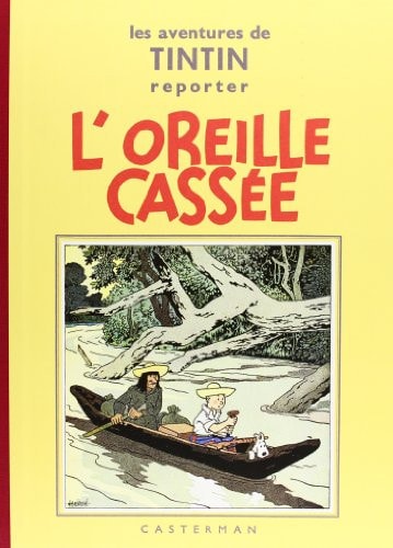 TINTIN FAC-SIMILE NB L'OREILLE CASSEE, de Hergé | portada del libro