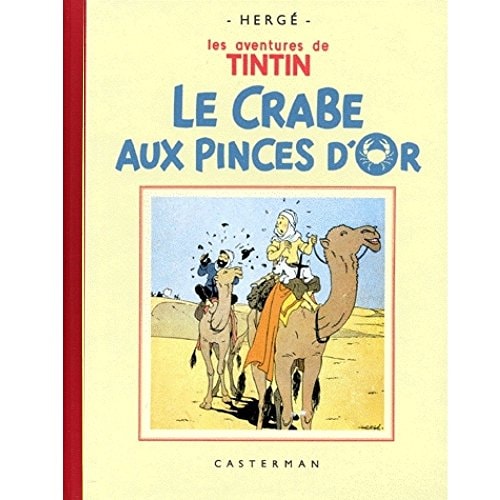Le Crabe aux pinces d'or, de Hergé | portada del libro