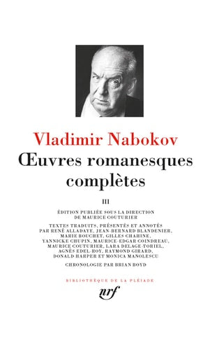 OEUVRES ROMANESQUES COMPLETES T3, de Vladimir Vladimirovich Nabokov | portada del libro