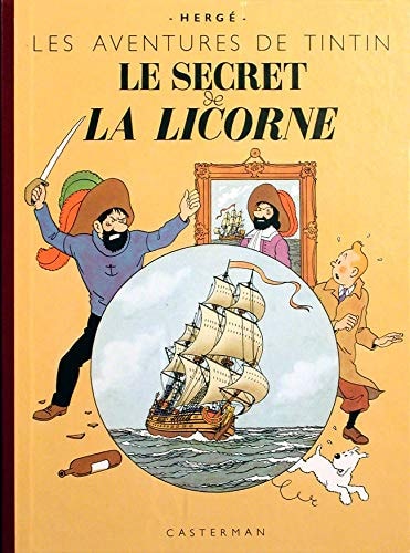 TINTIN FAC-SIMILE COULEURS -11- LE SECRET DE LA LICORNE, de Hergé | portada del libro