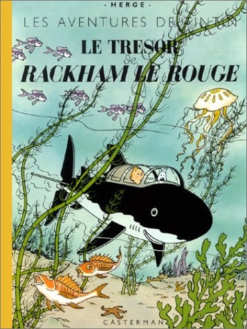 LE TRESOR DE RACKAM LE ROUGE CASTERMAN-FACS.COLOR LE TRESOR DE RACKAM LE ROUGE, de Hergé | portada del libro