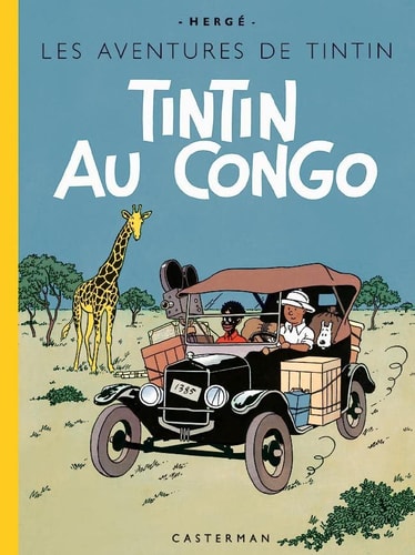 CASTERMAN-FACS.COLOR 01-TINTIN AU CONGO, de Hergé | portada del libro