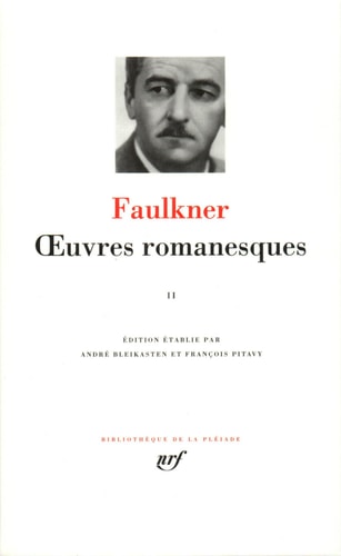 OEUVRES ROMANESQUES T2, de William Faulkner | portada del libro